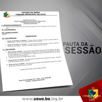 Câmara divulga Pauta da sessão ordinária desta quarta-feira 23 de outubro de 2024