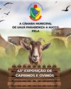  Câmara municipal de Uauá parabeniza AUCCO pela 43ª Exposição de caprinos e ovinos.