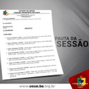 Divulgada Pauta da sessão ordinária nº16