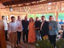 Presidente da Câmara juntamente com vereadores Adílio e Bosco recepcionam Ministra na cidade de Juazeiro