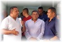 Presidente da Câmara participou da inauguração de mais um empreendimento do Grupo Pax, em Lagoa do Pires.